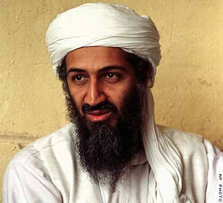 Osama in Laden the face of. Face to face with Osama bin