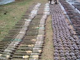ARMS RECOVERED TOPPIGALA
